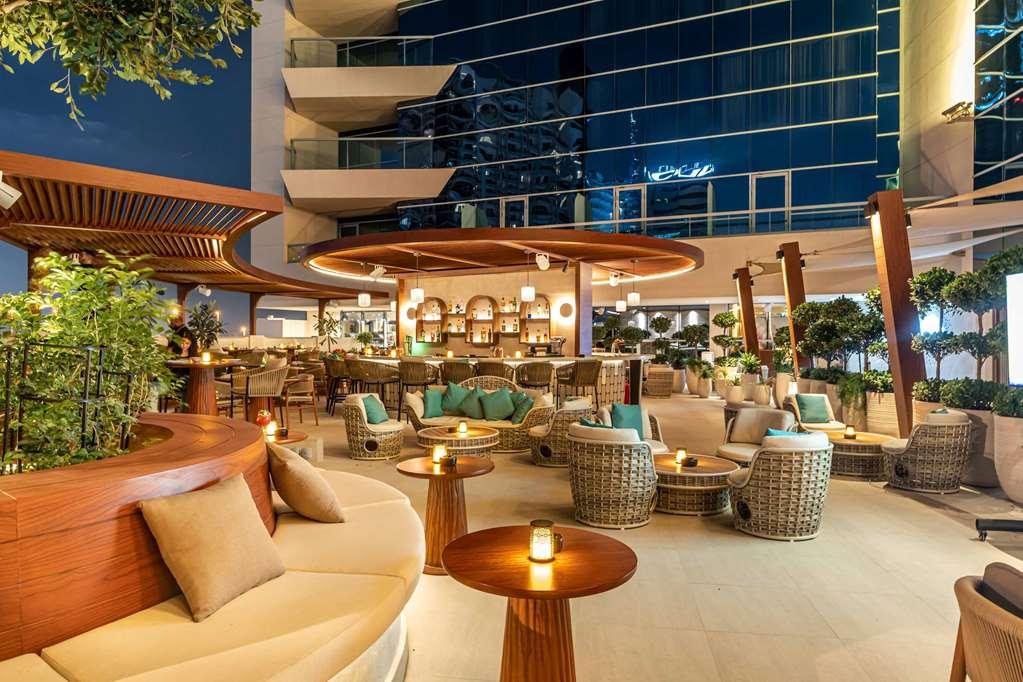 The First Collection Dubai Business Bay Ξενοδοχείο Εστιατόριο φωτογραφία The Sky Bar at the Marina East